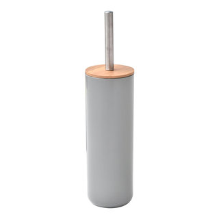 Evideco Marble Effect Freestanding Toilet Brush and Holder Set