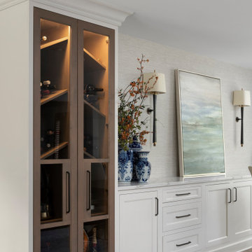 North Lincoln kitchen,dining and mudroom