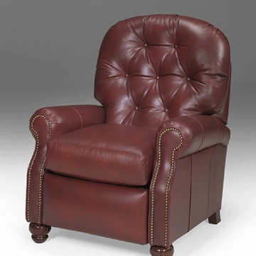 Leather Recliners  & Leather Swivel Rocker Recliners