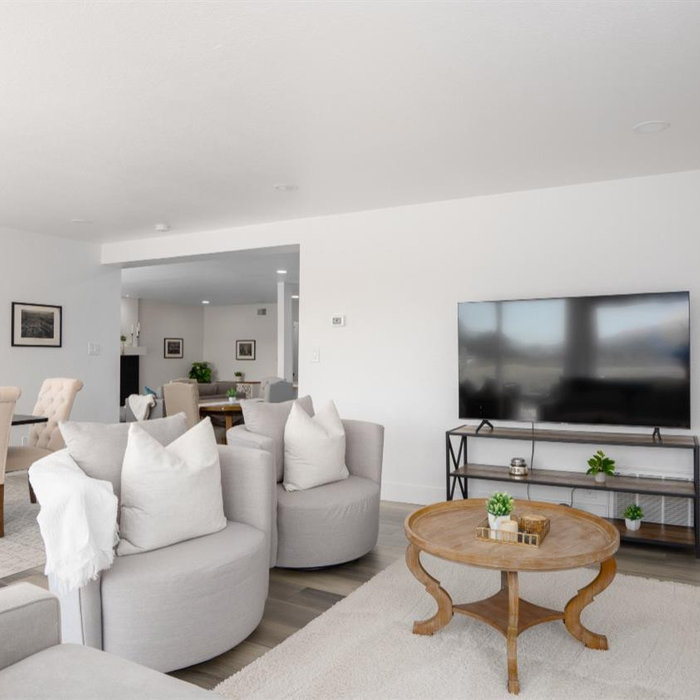 Inspiration for an ADU living room remodel in Davis CA