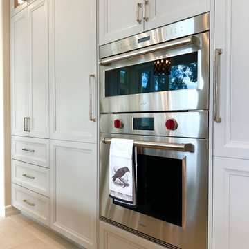 Serene Carmel Valley kitchen, designed for family living