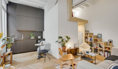 Visite Privée : Un 23 m2 gagne un espace nuit en mezzanine
