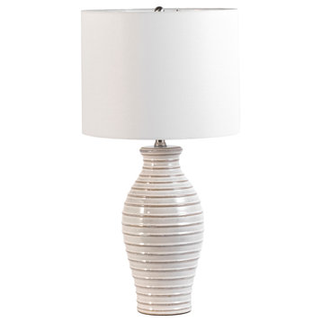 nuLOOM Meri 28" Ceramic Table Lamp