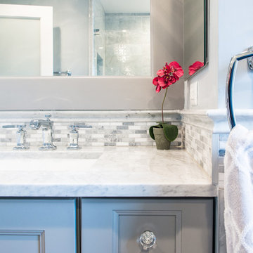 Bathroom Remodel with integrated laundry