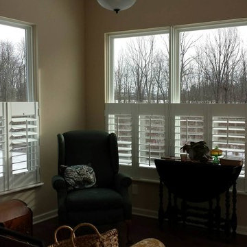 Cafe Shutters with Split Tilt - Blacklick, Ohio