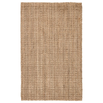 Jaipur Living Achelle Natural Solid Taupe Area Rug, 2'x3'