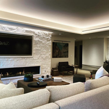 Flare HUGE 100" Fireplace