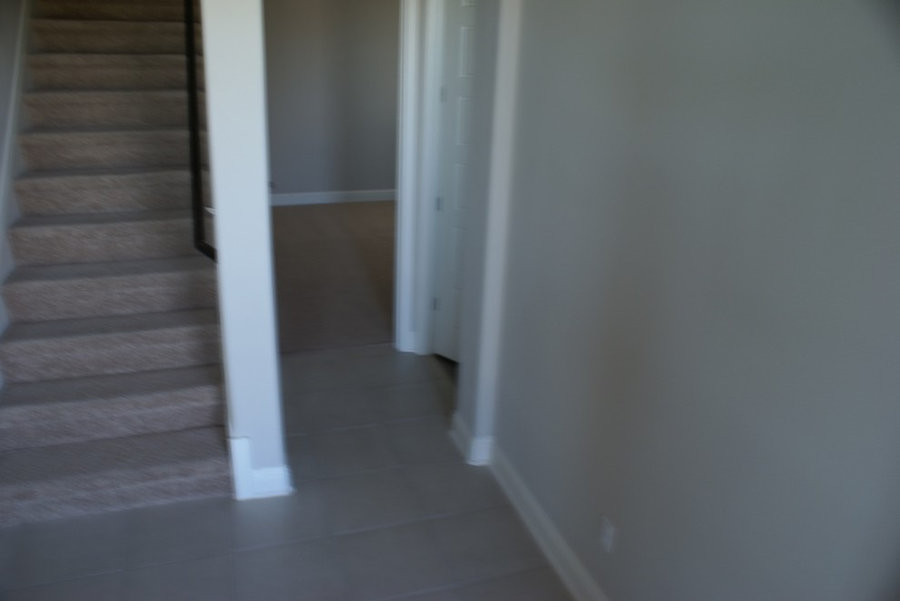 Glass tile, Engineered wood and stacked stone