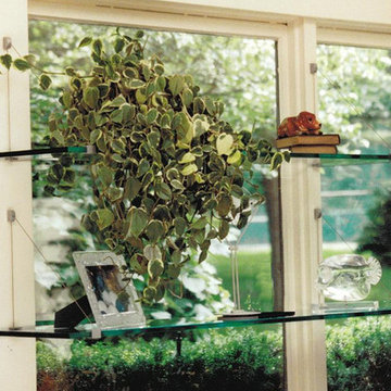 10" x 36" Cable Shelf Kit / window garden shelf