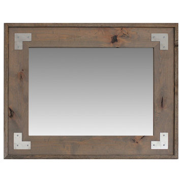 Industrial Mirror, Montana Mirror, 16"x20"