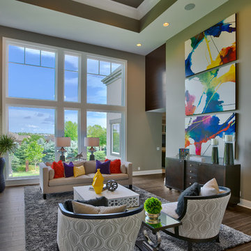Vibrant Living Room Design