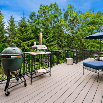 Azek Reserve Collection Driftwood Decking & Westbury Tuscany Rail