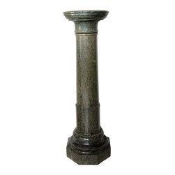 Italian Green Marble Pedestal - Products