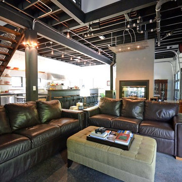 Open industrial farmhouse