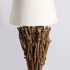 Rustic Tea Branches Wood Table Lamp Lighting Fixture