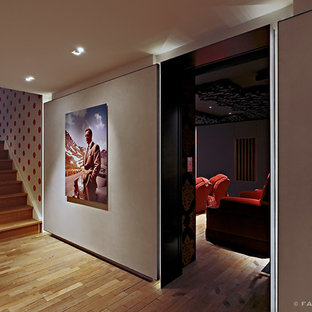 Inspiration for a home theater remodel in Dortmund