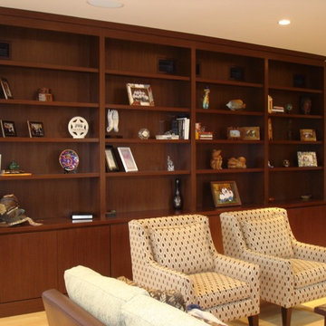 Wenge Bookcase Cabinetry