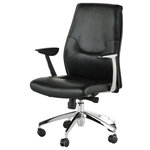 Nuevo Furniture - Nuevo Furniture Klause Office Chair in Black - Nuevo Furniture Klause Office Chair - HGJL389