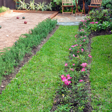 Bocce ball and food in Montrose