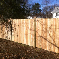 Cedar Stockade fence - Products