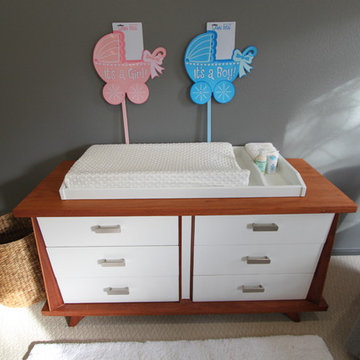 Prospect Nursery - repurposed furniture