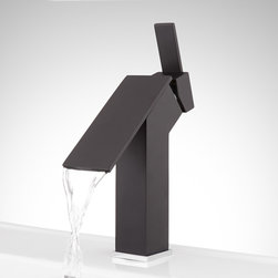 BELQUIN SINGLE-HOLE WATERFALL FAUCET - Bathroom Sink Faucets