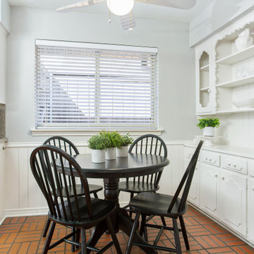 Creating an updated look in an outdated home