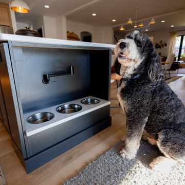 Built-in Dog Refreshment Center