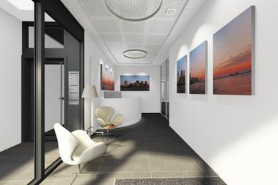Empfangsbereich für ein Büro in Rodenkirchen