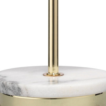 Claudine Brass/Marble Table Lamp