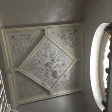 Decorative Ceiling - Ornamental Coffered Foyer Peak