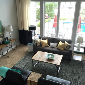 Contemporary Great Room Revamp