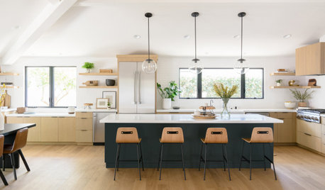 New This Week: 4 Modern-Day Kitchens With Wood Cabinets