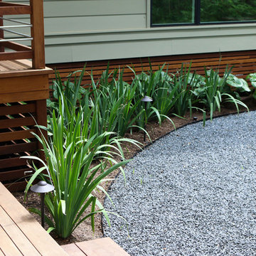 Modern Landscape Houston Heights