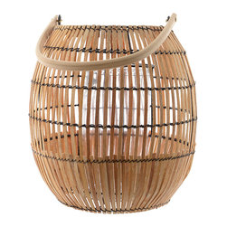 John Lewis - Fusion Bamboo Globe Lantern - Candle Holders & Candelabra