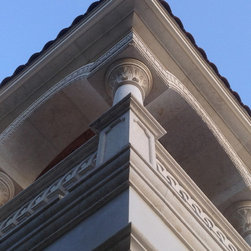Light House Point - Mediterranean Custom Residence - Columns And Capitals