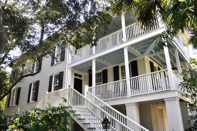 Example of a classic exterior home design in Atlanta