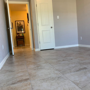 FLOOR - Bedroom / Floor and Closet Tile 17" x 17" Add-On To Existing Flooring