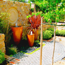 bubbling fountains