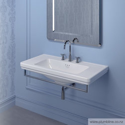 Canova Royal 90 Basin By Plumbline - Bathroom Basins