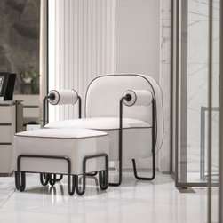 Bespoke Furniture Design: Elevating High-End Luxury Residential Interiors - Footstools & Ottomans