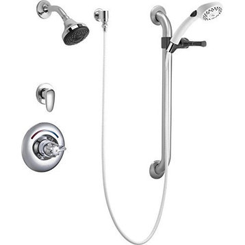 Single-Handle Lever Shower Trim only 1.5 GPM, Polished Chrome