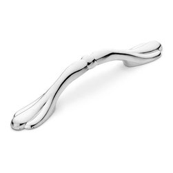 Dynasty Hardware - Bow Tie Cabinet Pull, Polished Chrome - Cabinet And Drawer Handle Pulls