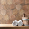 Abadia Hex Natural Porcelain Floor and Wall Tile