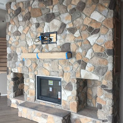 Stone Accent Wall - Bricks And Masonry