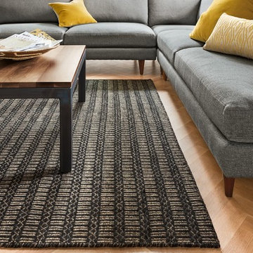 Array Rug in Coal