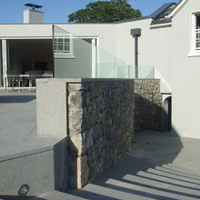 outside