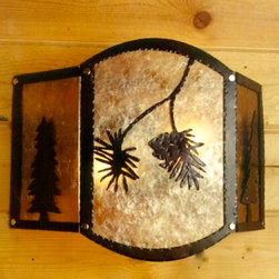 Pine Cone Wall Sconce - Wall Sconces
