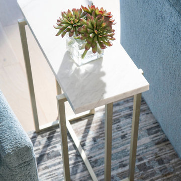 Legacy West High-Rise Condominium Transitional Furnishing