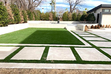This is an example of a landscaping in Oklahoma City.